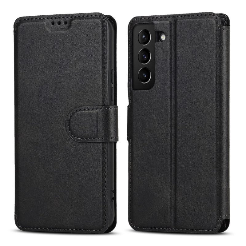 Lederhüllen Für Samsung Galaxy S22 5G Matter Vintage-ledereffekt