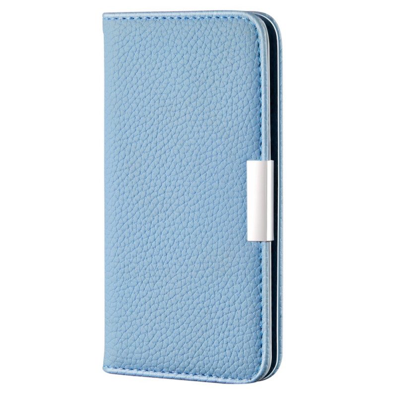 Schutzhülle Für Samsung Galaxy S22 5G Flip Case Kunstleder Litschi Ultra Chic