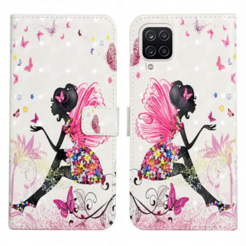 Flip Case Für Samsung Galaxy A22 Zauberfee