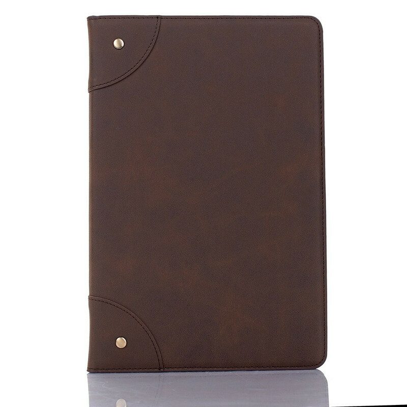 Case Für Samsung Galaxy Tab A7 Lite Vintage-nieten Aus Kunstleder
