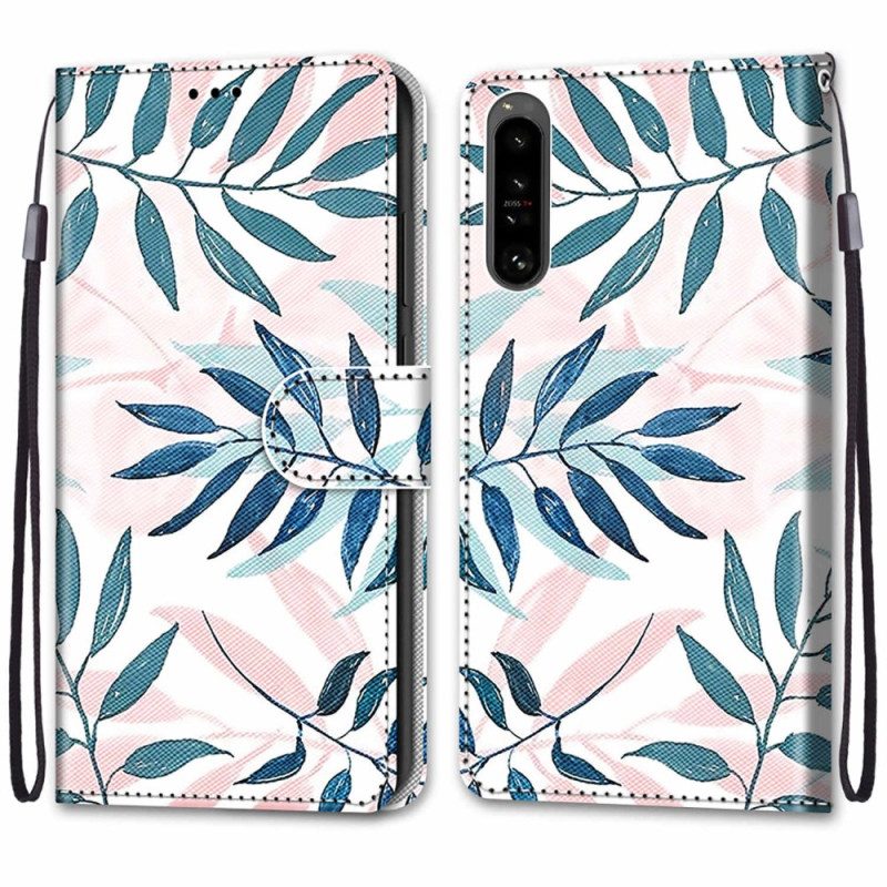 Lederhüllen Für Sony Xperia 1 IV Grafik Mit Lanyard