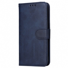 Lederhüllen Für Realme C61 Glatte Lederoptik