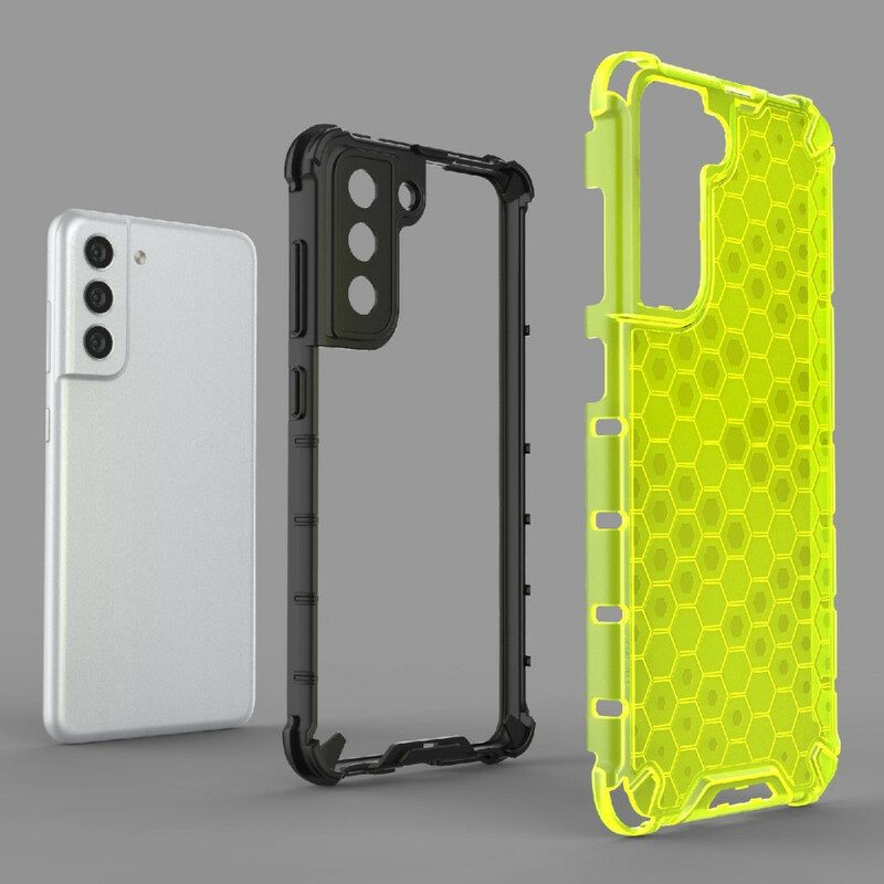 Hülle Für Samsung Galaxy S21 FE Wabenstil