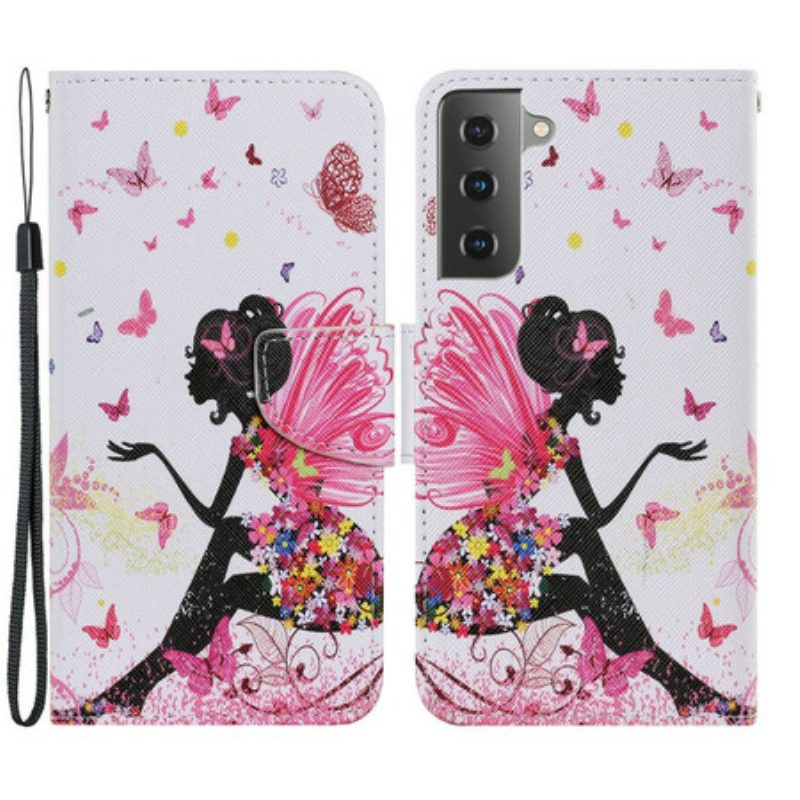 Lederhüllen Für Samsung Galaxy S21 FE Zauberfee