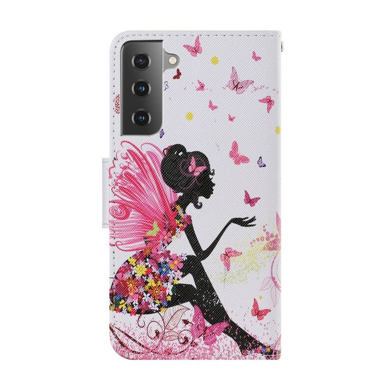 Lederhüllen Für Samsung Galaxy S21 FE Zauberfee