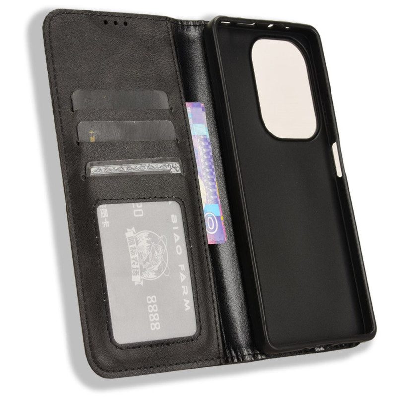 Flip Case Für Xiaomi Redmi Note 14s Vintage-stil