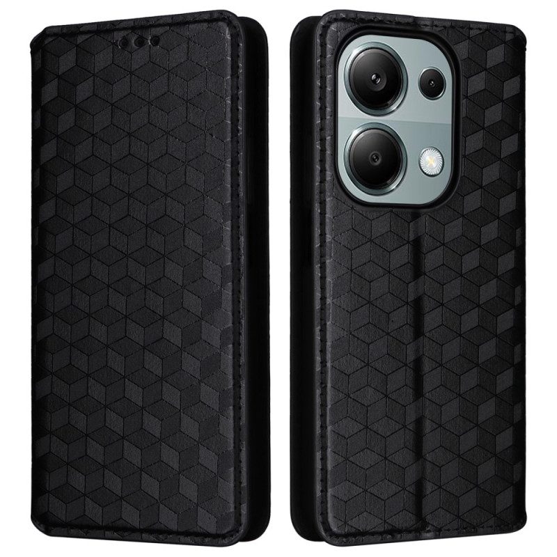 Flip Case Xiaomi Redmi Note 14s Rautenmuster