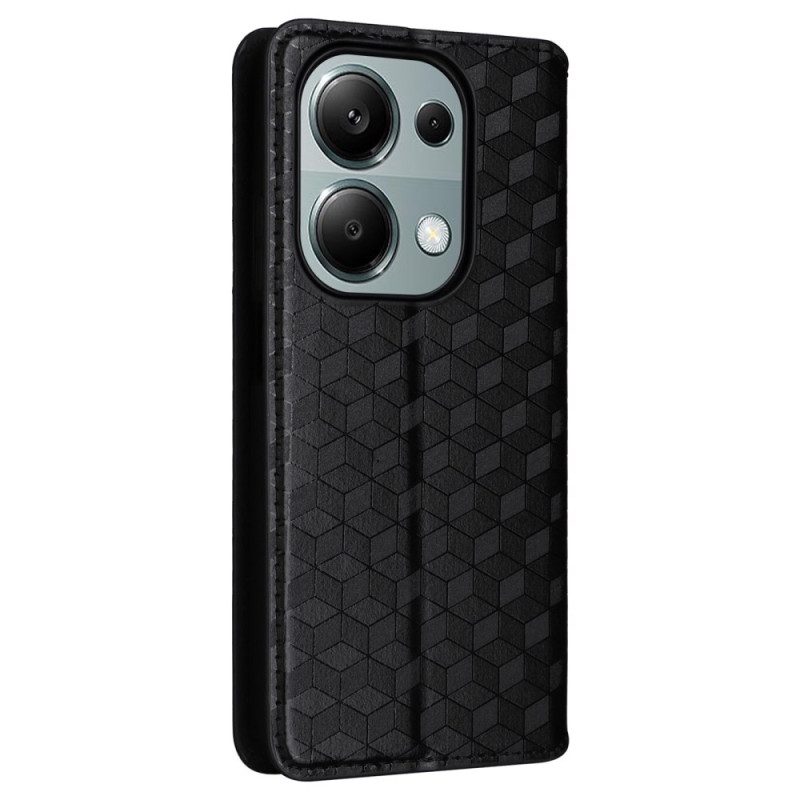 Flip Case Xiaomi Redmi Note 14s Rautenmuster