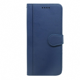 Lederhüllen Für Xiaomi Redmi Note 14s Riemenbesatz