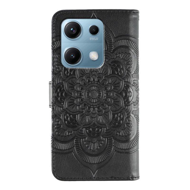 Lederhüllen Xiaomi Redmi Note 14s Handyhülle Mandala-muster