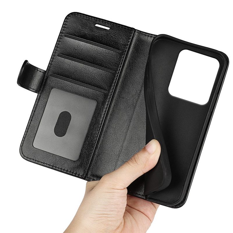 Lederhüllen Xiaomi Redmi Note 14s Handyhülle Vintage