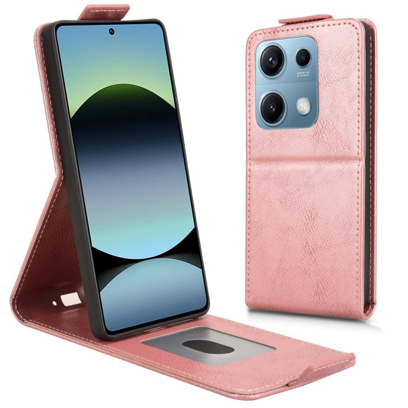 Lederhüllen Xiaomi Redmi Note 14s Vertikales Klappendesign