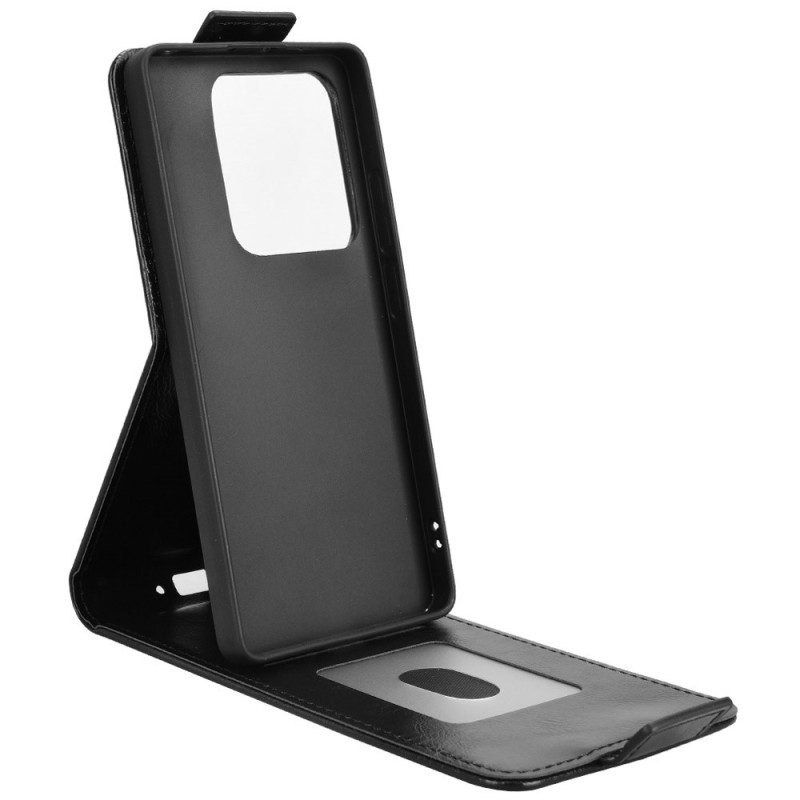 Lederhüllen Xiaomi Redmi Note 14s Vertikales Klappendesign