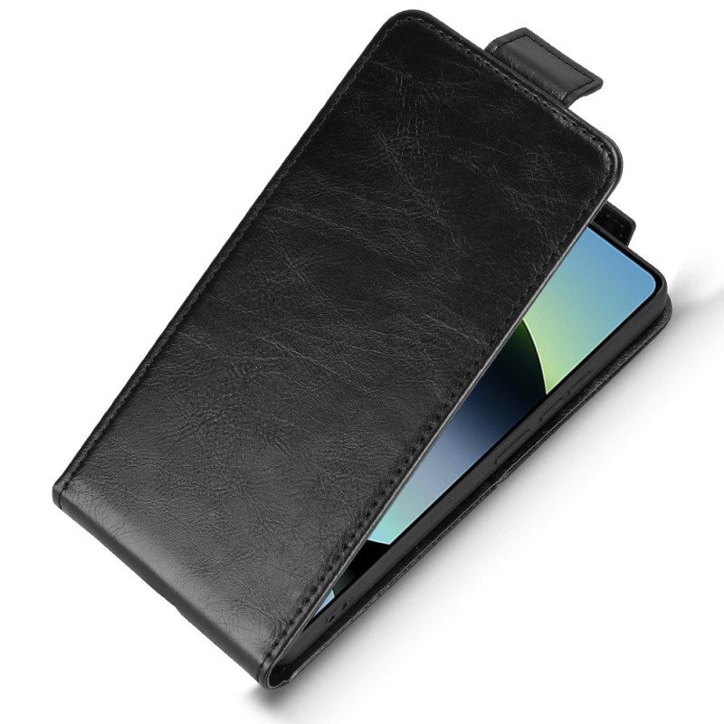 Lederhüllen Xiaomi Redmi Note 14s Vertikales Klappendesign