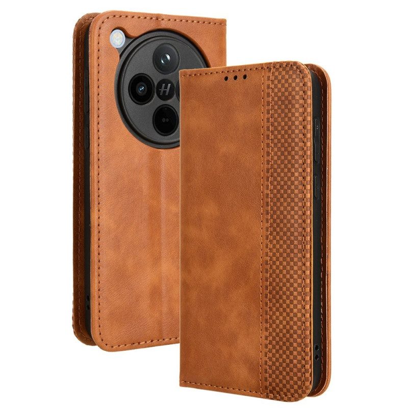 Flip Case Oppo Find X8 Handyhülle Vintage-friese