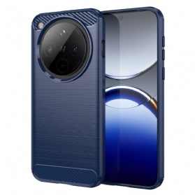 Hülle Für Oppo Find X8 Gebürstete Kohlefaser