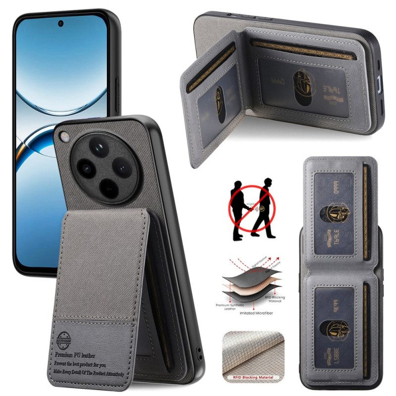 Hülle Für Oppo Find X8 Kartenhalter Und Rfid-schutz