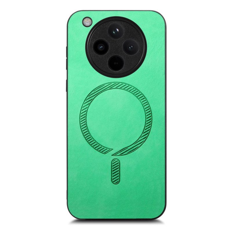 Hülle Oppo Find X8 Magsafe-kompatible Lederoptik