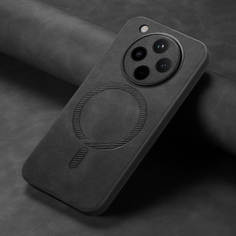 Hülle Oppo Find X8 Magsafe-kompatible Lederoptik