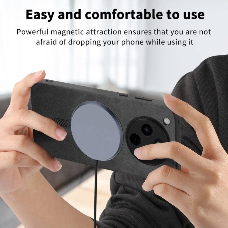 Hülle Oppo Find X8 Magsafe-kompatible Lederoptik