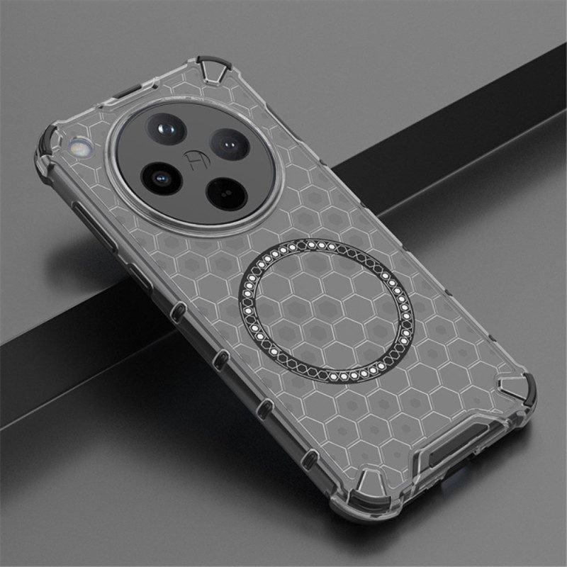 Hülle Oppo Find X8 Magsafe-kompatibles Wabenmuster
