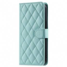 Lederhüllen Oppo Find X8 Handyhülle Gesteppt Mit Riemen Und Schulterriemen