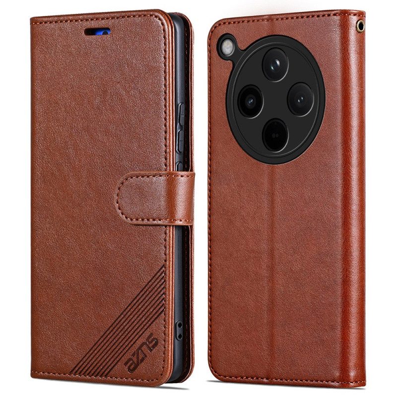 Lederhüllen Oppo Find X8 Handyhülle Lederoptik Azns