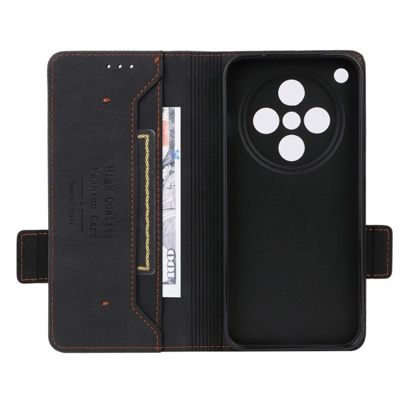 Lederhüllen Oppo Find X8 Handyhülle Vintage-wildlederoptik