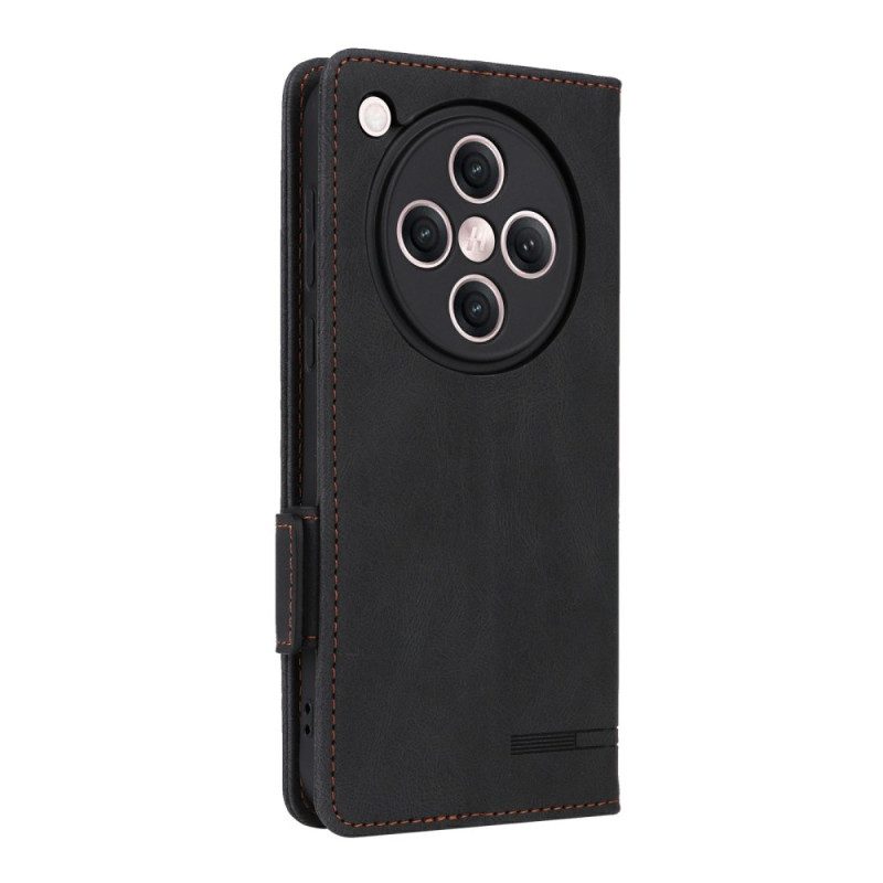 Lederhüllen Oppo Find X8 Handyhülle Vintage-wildlederoptik