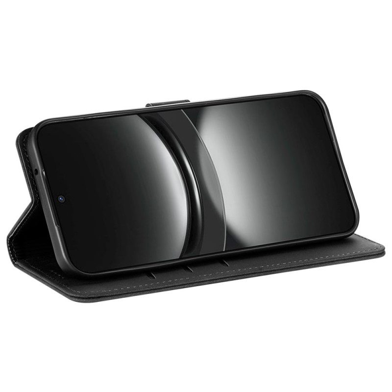 Lederhüllen Oppo Find X8 Schlichtes Kunstleder