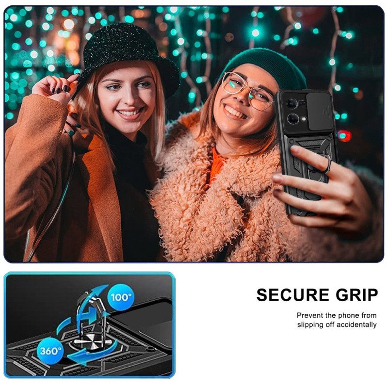 Handyhülle Für Oppo Reno 7 Premium-ring