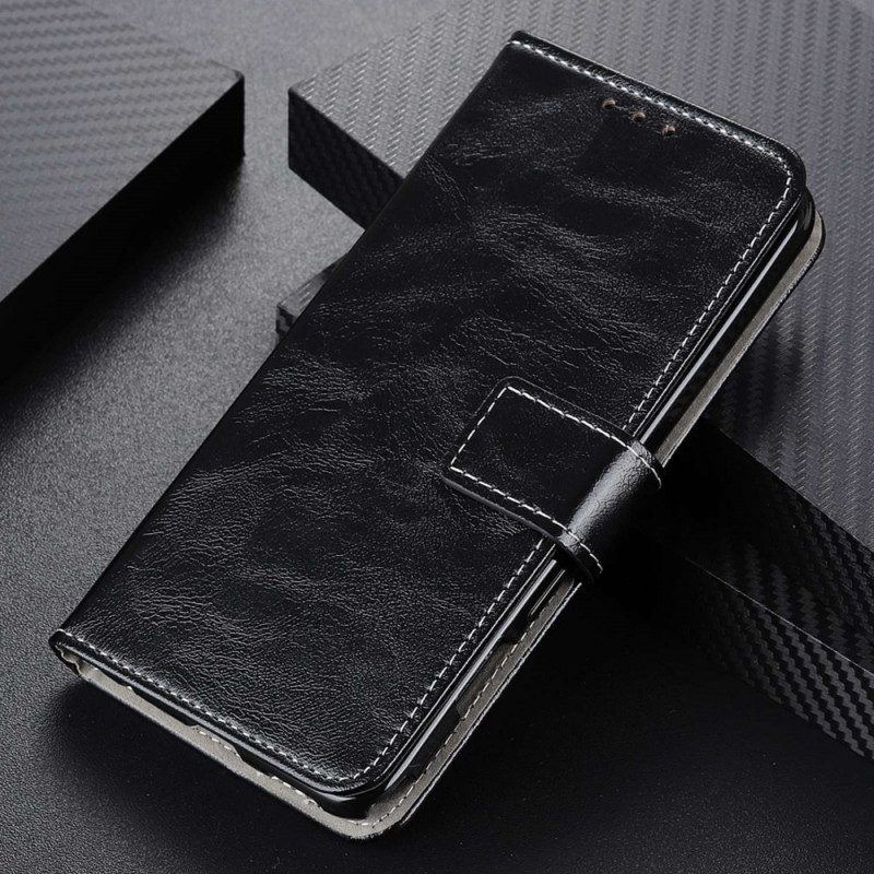 Lederhüllen Für Oppo Reno 7 Kunstleder Und Nähte