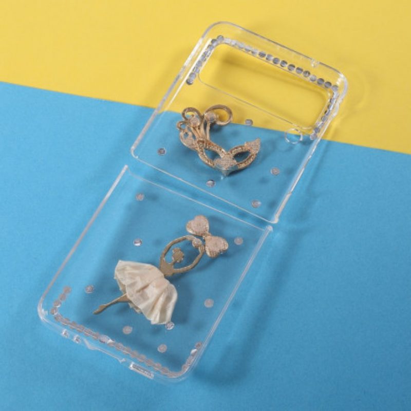 Handyhülle Für Samsung Galaxy Z Flip 3 5G Flip Case Edelsteintänzer
