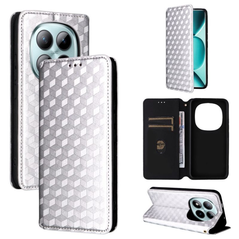 Flip Case Xiaomi Redmi Note 15 Pro Plus 5g Handyhülle Glänzende Diamanten