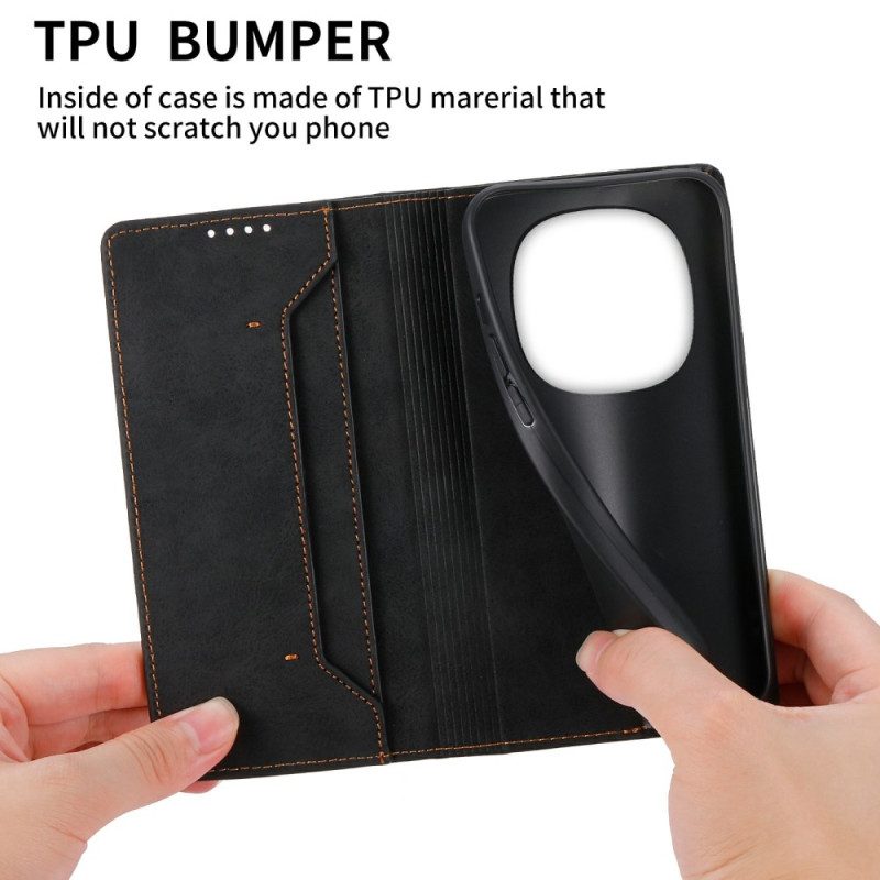 Flip Case Xiaomi Redmi Note 15 Pro Plus 5g Handyhülle Rfid-schutz