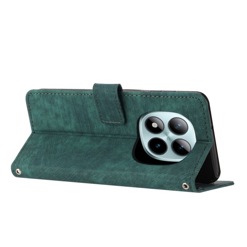 Lederhüllen Für Xiaomi Redmi Note 15 Pro Plus 5g Retro-design