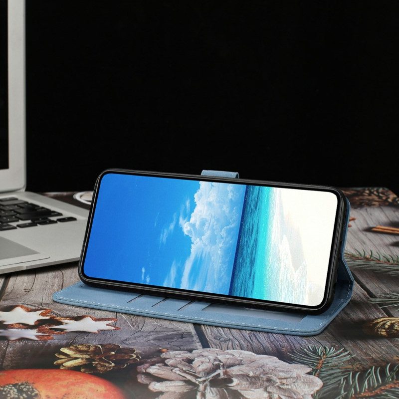 Lederhüllen Für Xiaomi Redmi Note 15 Pro Plus 5g Schmetterlings- Und Blumenmuster