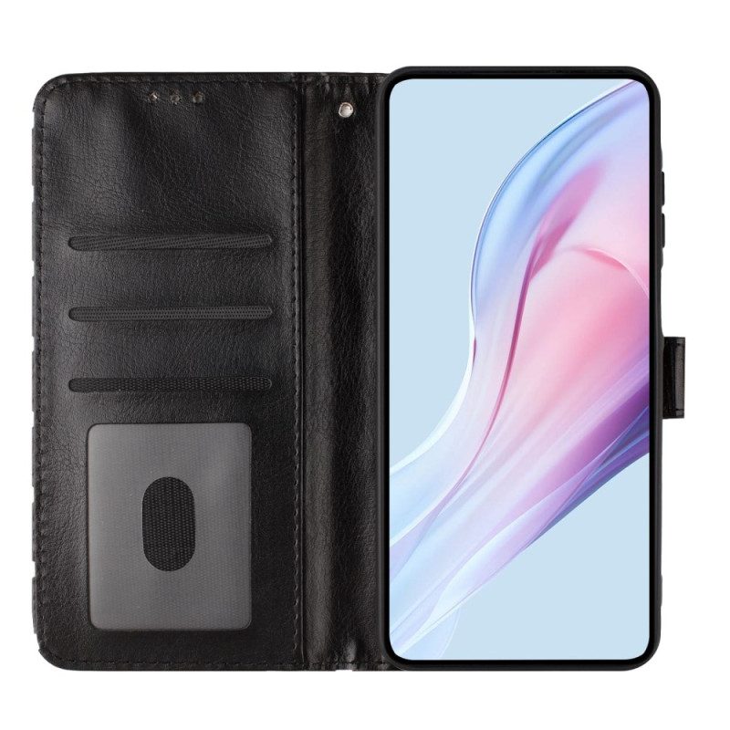 Lederhüllen Xiaomi Redmi Note 15 Pro Plus 5g Handyhülle Erbsenmuster