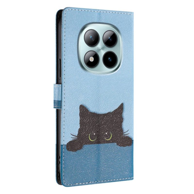 Lederhüllen Xiaomi Redmi Note 15 Pro Plus 5g Handyhülle Kleine Katze