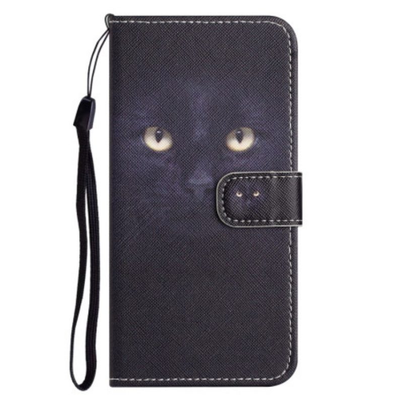 Lederhüllen Xiaomi Redmi Note 15 Pro Plus 5g Handyhülle Schwarze Katze