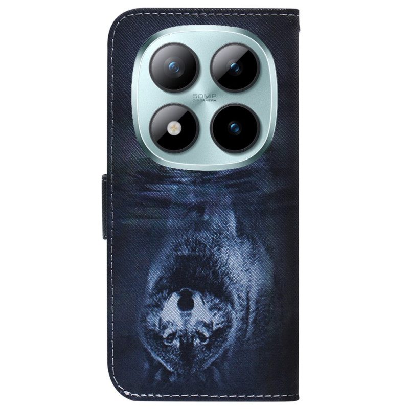 Lederhüllen Xiaomi Redmi Note 15 Pro Plus 5g Handyhülle Welpentraum