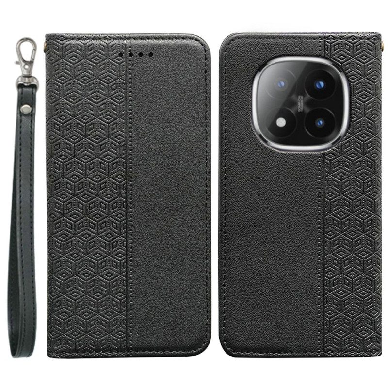 Lederhüllen Xiaomi Redmi Note 15 Pro Plus 5g Klappdeckel Mit Riemenrand