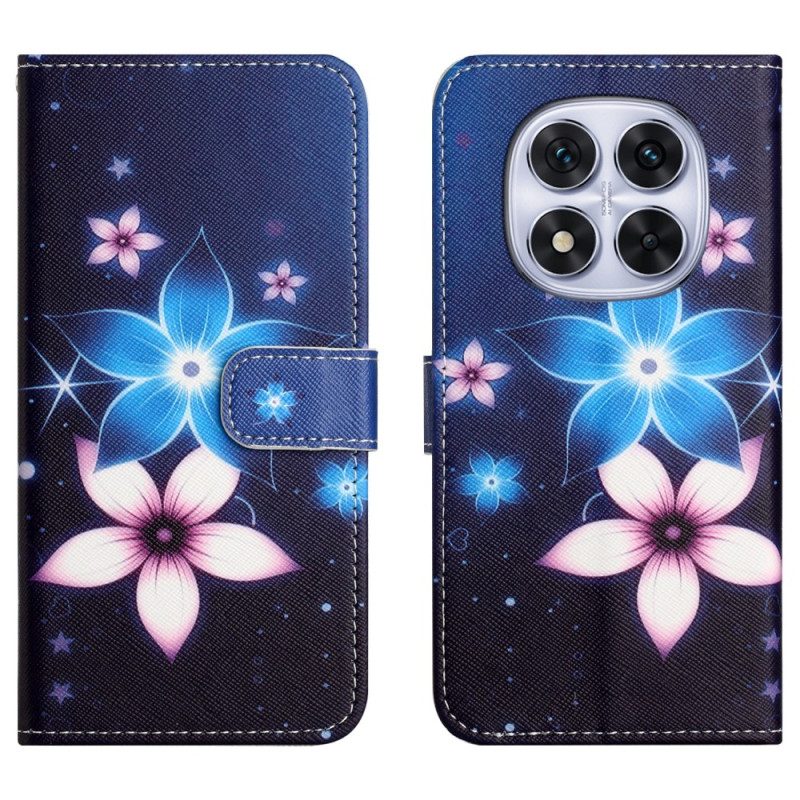 Lederhüllen Xiaomi Redmi Note 15 Pro Plus 5g Mondblumen