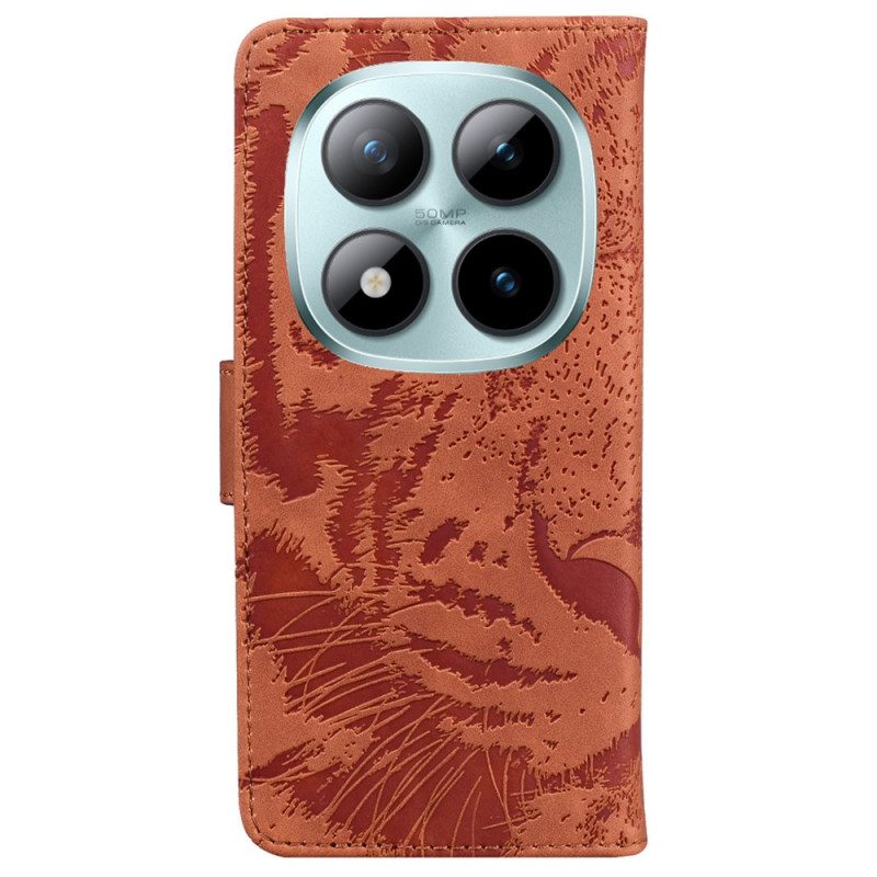 Lederhüllen Xiaomi Redmi Note 15 Pro Plus 5g Tigerprint