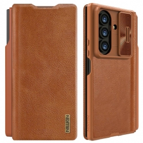 Flip Case Für Samsung Galaxy Z Fold 7 Qin Pro Serie (nillkin)