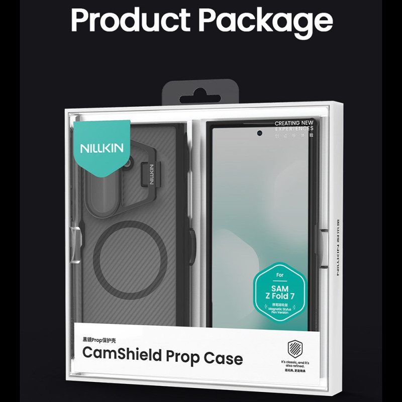 Hülle Für Samsung Galaxy Z Fold 7 Camshield Prop Magnetische Transparente Serie Nillkin