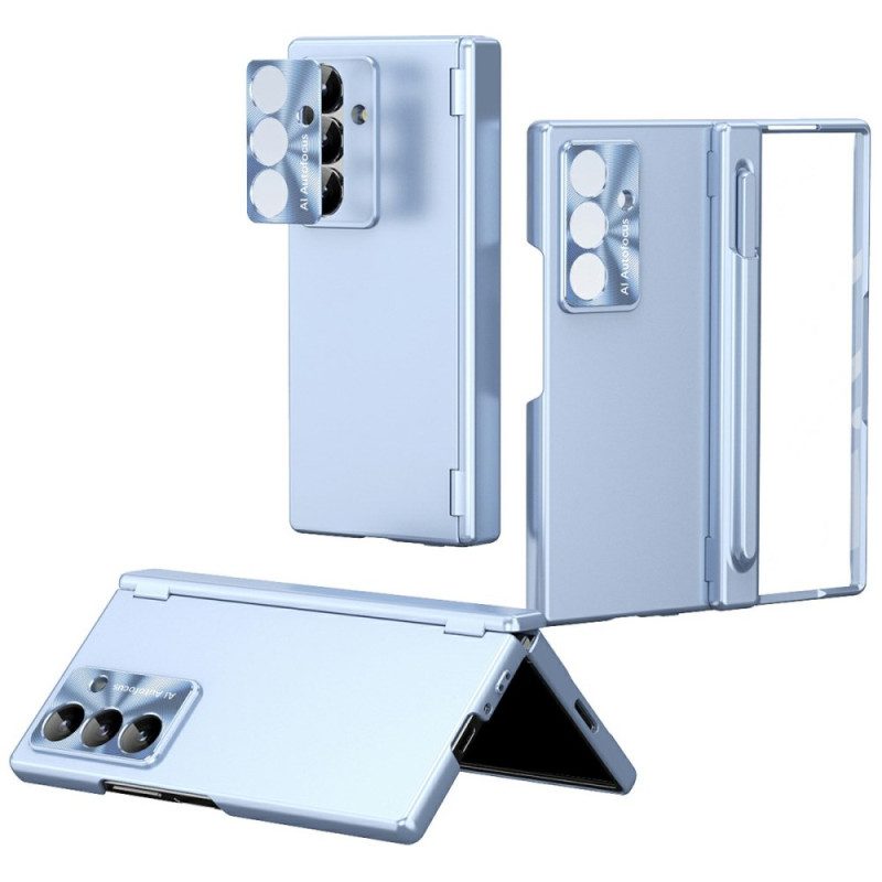 Hülle Für Samsung Galaxy Z Fold 7 Displayschutzfolie Aus Gehärtetem Glas Und Stifthalter