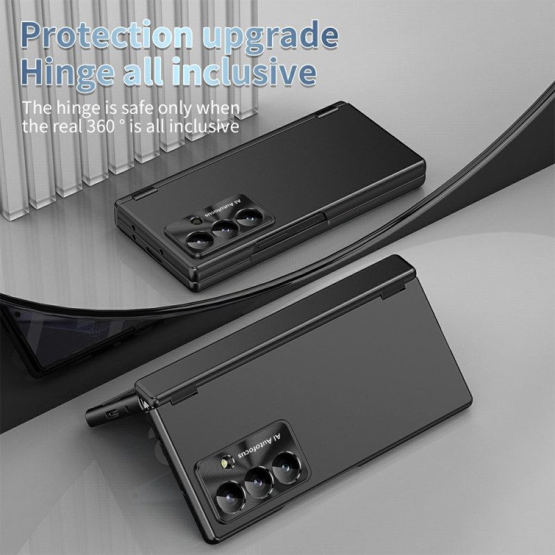 Hülle Für Samsung Galaxy Z Fold 7 Displayschutzfolie Aus Gehärtetem Glas Und Stifthalter