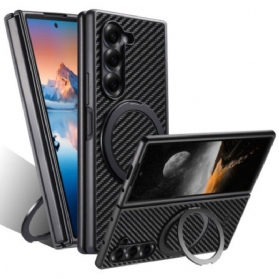 Hülle Für Samsung Galaxy Z Fold 7 Magnetisches Scharnier Mit Suteni-ringhalter
