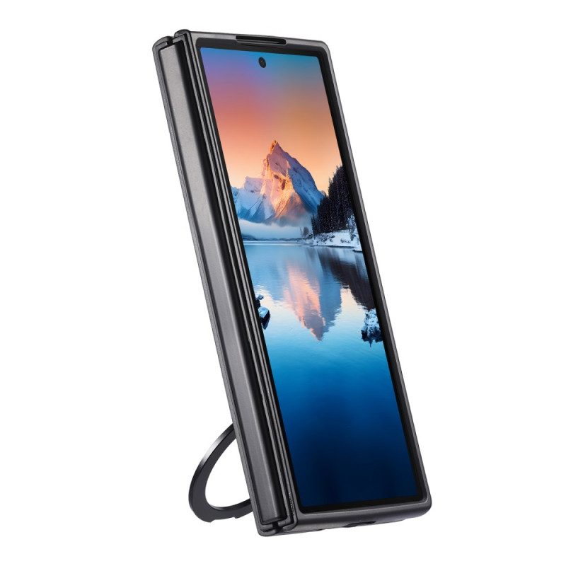 Hülle Für Samsung Galaxy Z Fold 7 Magnetisches Scharnier Mit Suteni-ringhalter
